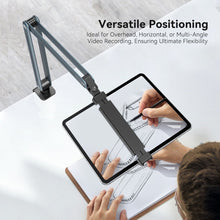 Mechrig 360° Rotating Aluminum Alloy Tablet Stand Foldable Desk Mount with Clamp Lazy Mobile Phone Holder - CAME - TV
