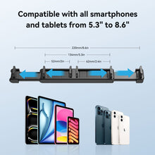 Mechrig 360° Rotating Aluminum Alloy Tablet Stand Foldable Desk Mount with Clamp Lazy Mobile Phone Holder - CAME - TV