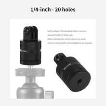 Mechrig 360° Rotating Metal Adapter 1/4 Screw to GoPro Stand - CAME - TV