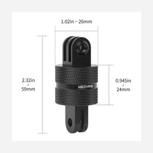 Mechrig 360° Rotating Metal Adapter for GoPro - CAME - TV