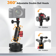 Mechrig 360° Suction Cup Camera Mount with 1/4