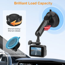 Mechrig 360° Suction Cup Camera Mount with 1/4
