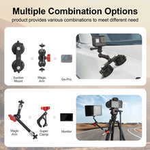 Mechrig 4 - Suction Cup Mount Kit with Adjustable Magic Arms - CAME - TV