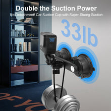 Mechrig 5 in 1 Suction Car Mount 360° Ball Head Kit with 116cm Selfie Stick for Action Camera - CAME - TV