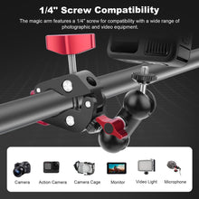 Mechrig 57mm Large Camera Clamp Mount Magic Arm Kit - CAME - TV