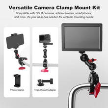 Mechrig 57mm Large Camera Clamp Mount Magic Arm Kit - CAME - TV
