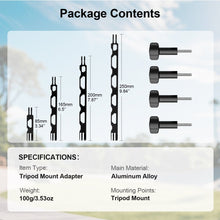 Mechrig Action Camera Extension Rod Aluminum Kit with T - Bar Screw - CAME - TV