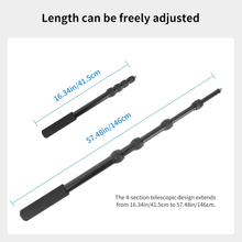 Mechrig Adjustable Aluminum Tripod Selfie Stick with Non - Slip Base - CAME - TV