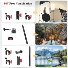 Mechrig Adjustable Camera Mount with 5 - Section Pole and Four Super Clamps - CAME - TV