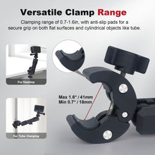 Mechrig Adjustable Clamp Mount for GoPro – Nylon Build with 150mm Ball Head - CAME - TV