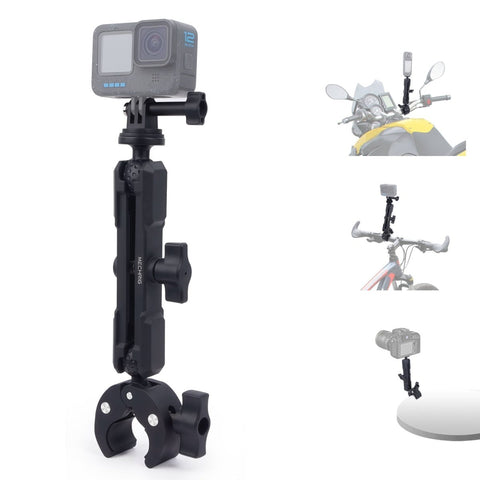 Mechrig Adjustable Clamp Mount for GoPro – Nylon Build with 150mm Ball Head - CAME - TV