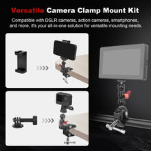 Mechrig All - in - One Camera Clamp Mount Kit for DSLR Action Camera/Phone/Monitor/LED Light/Microphone - CAME - TV