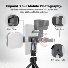 Mechrig Aluminum 360° Rotation & 180° Tilt Phone Clamp with Cold Shoe Base - CAME - TV