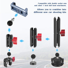Mechrig Aluminum Ball Head Phone Clamp with Cold Shoe & ARRI 1/4” Mount - CAME - TV