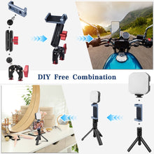 Mechrig Aluminum Ball Head Phone Clamp with Cold Shoe & ARRI 1/4” Mount - CAME - TV