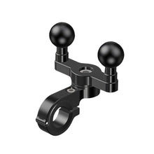 Mechrig Aluminum Double Ball Head Tube Clamp Mount - CAME - TV