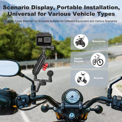 Mechrig Aluminum Dual Ball Head Mirror Mount - CAME - TV