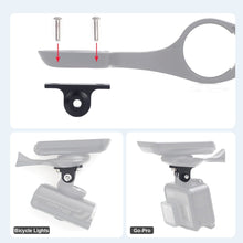Mechrig Aluminum Low - angle Shot Gopro Mount Adapter with T - Bar Screw Rods - CAME - TV