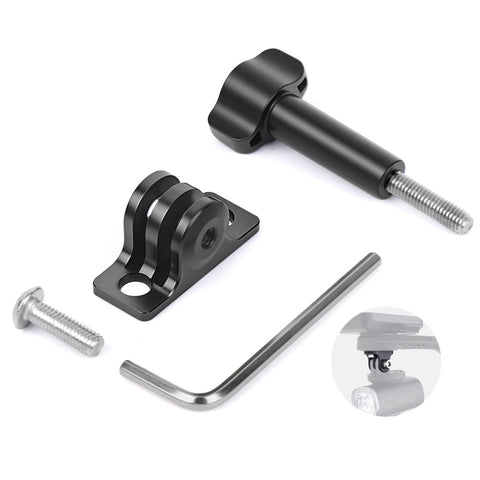 Mechrig Aluminum Low - angle Shot Gopro Mount Adapter with T - Bar Screw Rods - CAME - TV