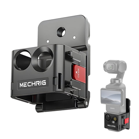 Mechrig Aluminum Magnetic Mount for Pocket3 – 180° Adjustable, Quick - Release - CAME - TV