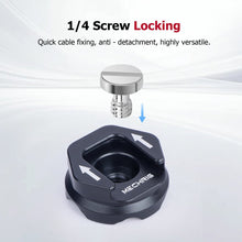Mechrig Cable Clamp with Cold Shoe Mount for Cables Diameter 2 - 5mm - CAME - TV