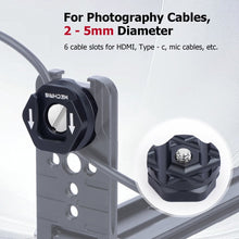 Mechrig Cable Clamp with Cold Shoe Mount for Cables Diameter 2 - 5mm - CAME - TV