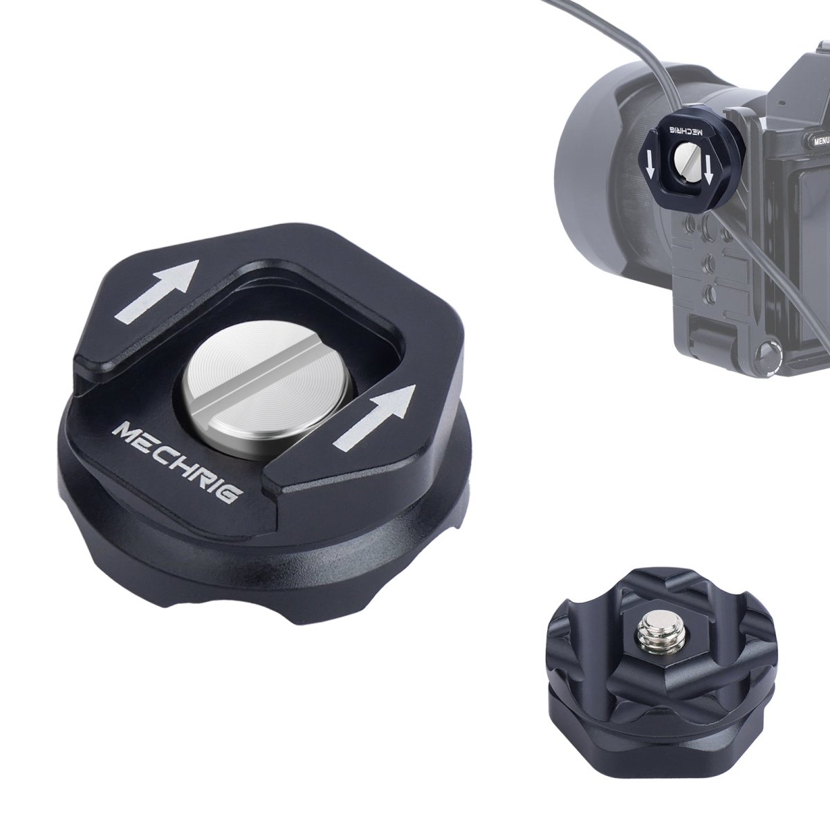 Mechrig Cable Clamp with Cold Shoe Mount for Cables Diameter 2 - 5mm - CAME - TV