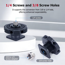 Mechrig Camera Adapter with Hot Shoe 3/8