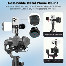 Mechrig Camera Suction Cup Mount with Dual Ball Head Magic Arm and Phone Holder Clamp Kit - CAME - TV