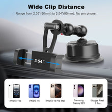 Mechrig Camera Suction Cup Mount with Dual Ball Head Magic Arm and Phone Holder Clamp Kit - CAME - TV