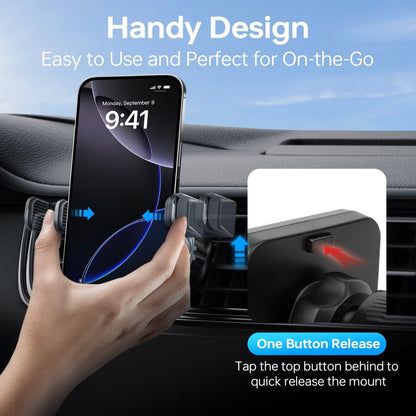 Mechrig Car Air - conditioning Vent Gravity Mobile Phone Holder Rotatable Adjustable Holder - CAME - TV