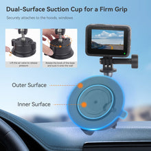 Mechrig Car Suction Cup GoPro Camera Mount Kit with Ball Head Magic Arm - CAME - TV