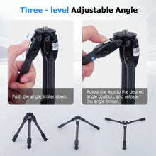 Mechrig Carbon Fiber Dual Spikes 1/4 3/8 Flange Anti - Slip Sliding Block Tripod - CAME - TV
