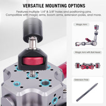 Mechrig Detachable 4.5‘’ Suction Cup Mount Set with 11” Versatile Magic Arm - CAME - TV