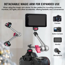 Mechrig Detachable 4.5‘’ Suction Cup Mount Set with 11” Versatile Magic Arm - CAME - TV
