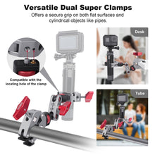 Mechrig Detachable Double Clamp Magic Arm with 360° Adjustable Mount - CAME - TV