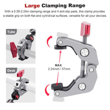 Mechrig Detachable Double Clamp Magic Arm with 360° Adjustable Mount - CAME - TV