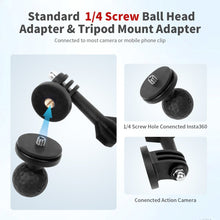 Mechrig Double Ball Head Motorcycle Handlebar Action Camera Mount - CAME - TV