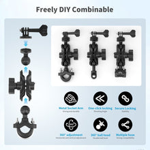Mechrig Double Ball Head Motorcycle Handlebar Action Camera Mount - CAME - TV