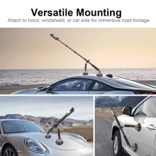 Mechrig Dual Aluminum Suction Cup Car Camera Mount with Quick Release Base - CAME - TV