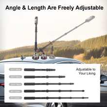 Mechrig Dual Aluminum Suction Cup Car Camera Mount with Quick Release Base - CAME - TV