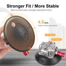 Mechrig Dual Aluminum Suction Cup Car Camera Mount with Quick Release Base - CAME - TV