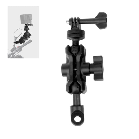 Mechrig Dual Ball Head Motorcycle Mirror Action Camera Mount - CAME - TV