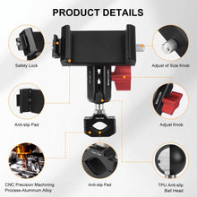 Mechrig Dual Ball Quick - Release Aluminum Handlebar Phone Mount - CAME - TV