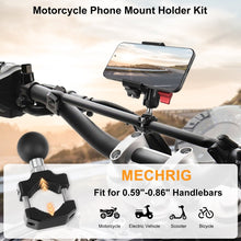 Mechrig Dual Ball Quick - Release Aluminum Handlebar Phone Mount - CAME - TV
