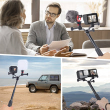 Mechrig Dual - Camera Selfie Stick with Modular Mount & Telescopic Handle - CAME - TV