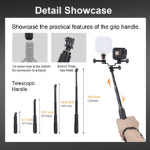 Mechrig Dual - Camera Selfie Stick with Modular Mount & Telescopic Handle - CAME - TV