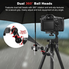 Mechrig Dual Large Clamp Magic Arm with 360° Ball Head Mount - CAME - TV