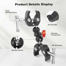 Mechrig Dual Large Clamp Magic Arm with 360° Ball Head Mount - CAME - TV