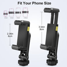 Mechrig Dual Phone Mount with 180° Tilt & 360° Rotation – Cold Shoe Compatible for Multi - Angle Filming - CAME - TV